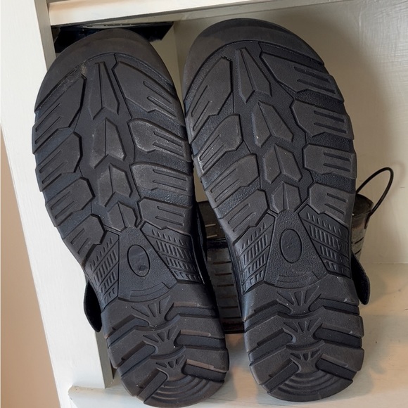 JEBUKTXE Men’s Leather Slip On Clogs Sandals Size 10.5 - Picture 10 of 11